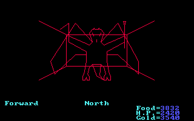 Fighting a Balrog in the Dungeon